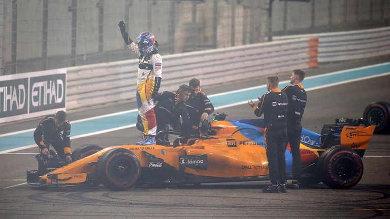 Fernando Alonso in der Formel 1. 