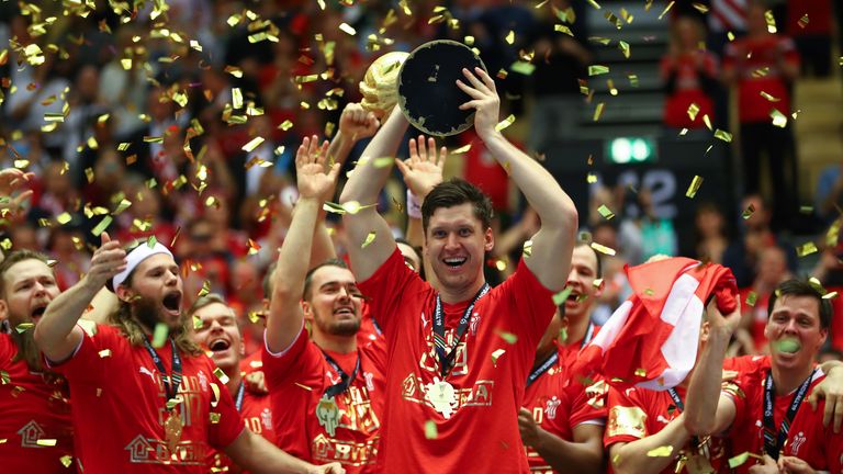 Niklas Landin hat mit der dänischen Nationalmannschaft bereits einige Titel gesammelt. Zuletzt feierte er den Triumph bei der WM 2019.
