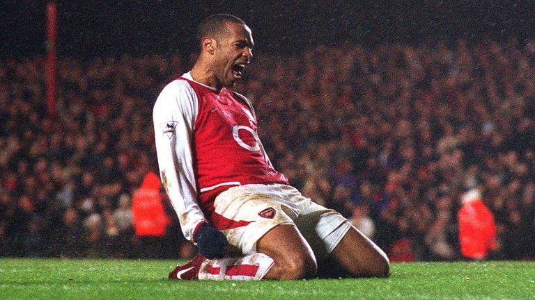 2003/2004: Thierry Henry - FC Arsenal - 30 Tore.
