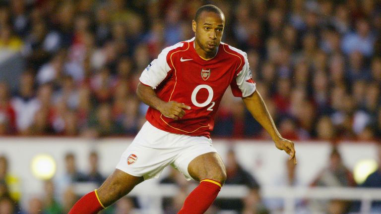 2004/2005: Thierry Henry - FC Arsenal - 25 Tore.