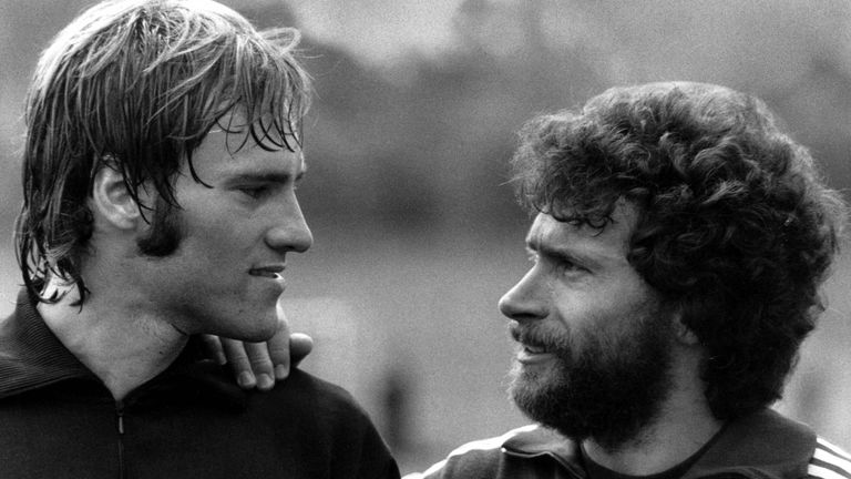 Martin Jol (l.) - 10 Pflichtspiele (Juli 1978 - Juli 1979).