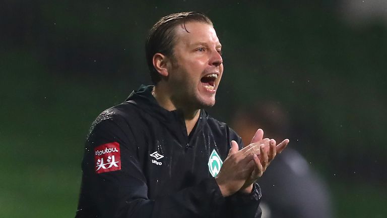 Werder-Coach Florian Kohfeldt war mit der Leistung seines Teams gar nicht einverstanden.