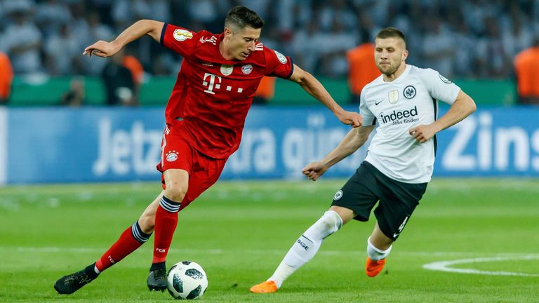 2018: Robert Lewandowski (FC Bayern) - 6 Tore