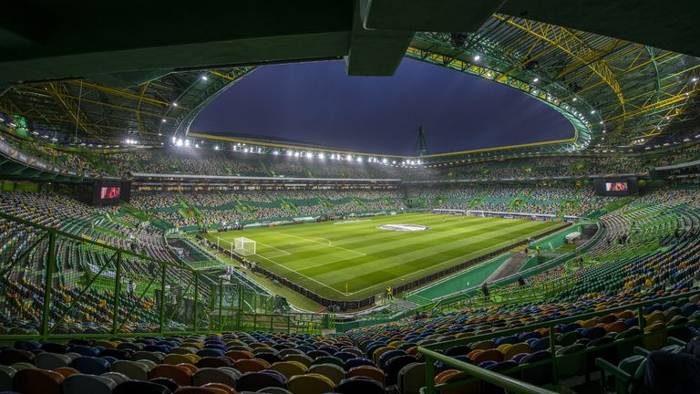 Die Finalrunde in der Champions League wird in Lissabon in zwei Stadien ausgetragen. Das Estadio Jose Alvalade ist die Heimspielspätte von Sporting und verfügt über 50.095 Plätze.