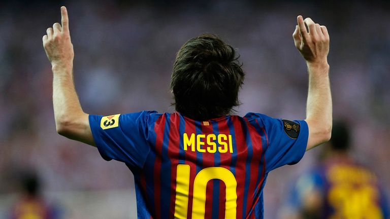 2011/2012: Lionel Messi - FC Barcelona - 50 Tore.
