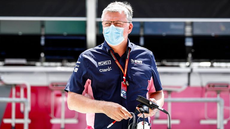 Otmar Szafnauer findet lobende Worte für Sebastian Vettel.