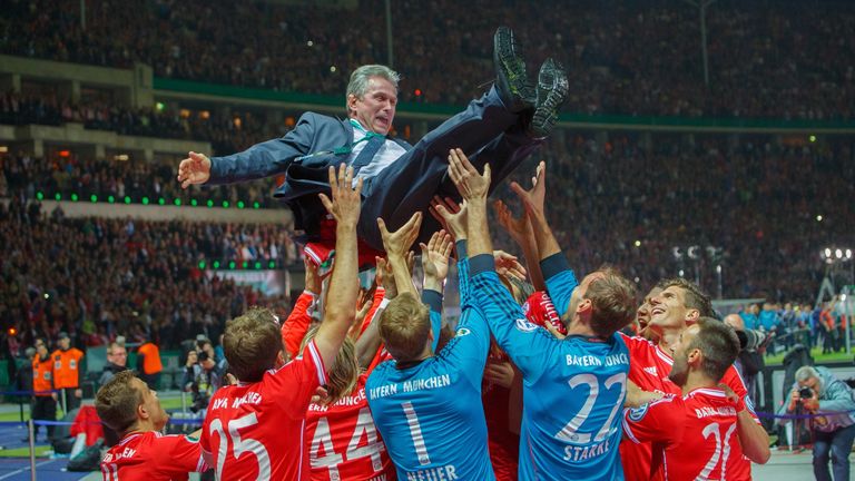 2013 führte Jupp Heynckes den FC Bayern zum Triple.