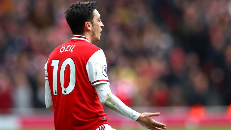 Mesut Özil steht beim FC Arsenal noch bis 2021 unter Vertrag - eine Zukunft hat er in London nicht.