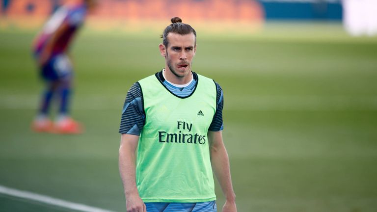 Neue Rolle für Real-Star Gareth Bale , der zuletzt häufig als Zuschauer auf der Tribüne saß und in Madrid keine Zukunft mehr hat. 