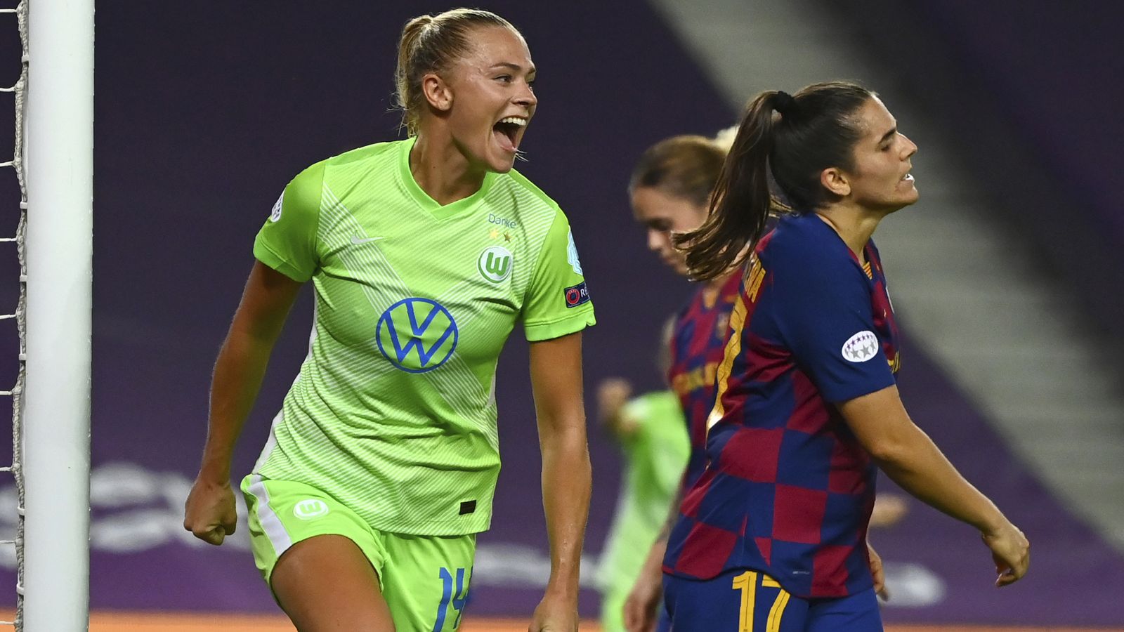 Frauen des VfL Wolfsburg stehen im Finale der Champions League Fußball News Sky Sport
