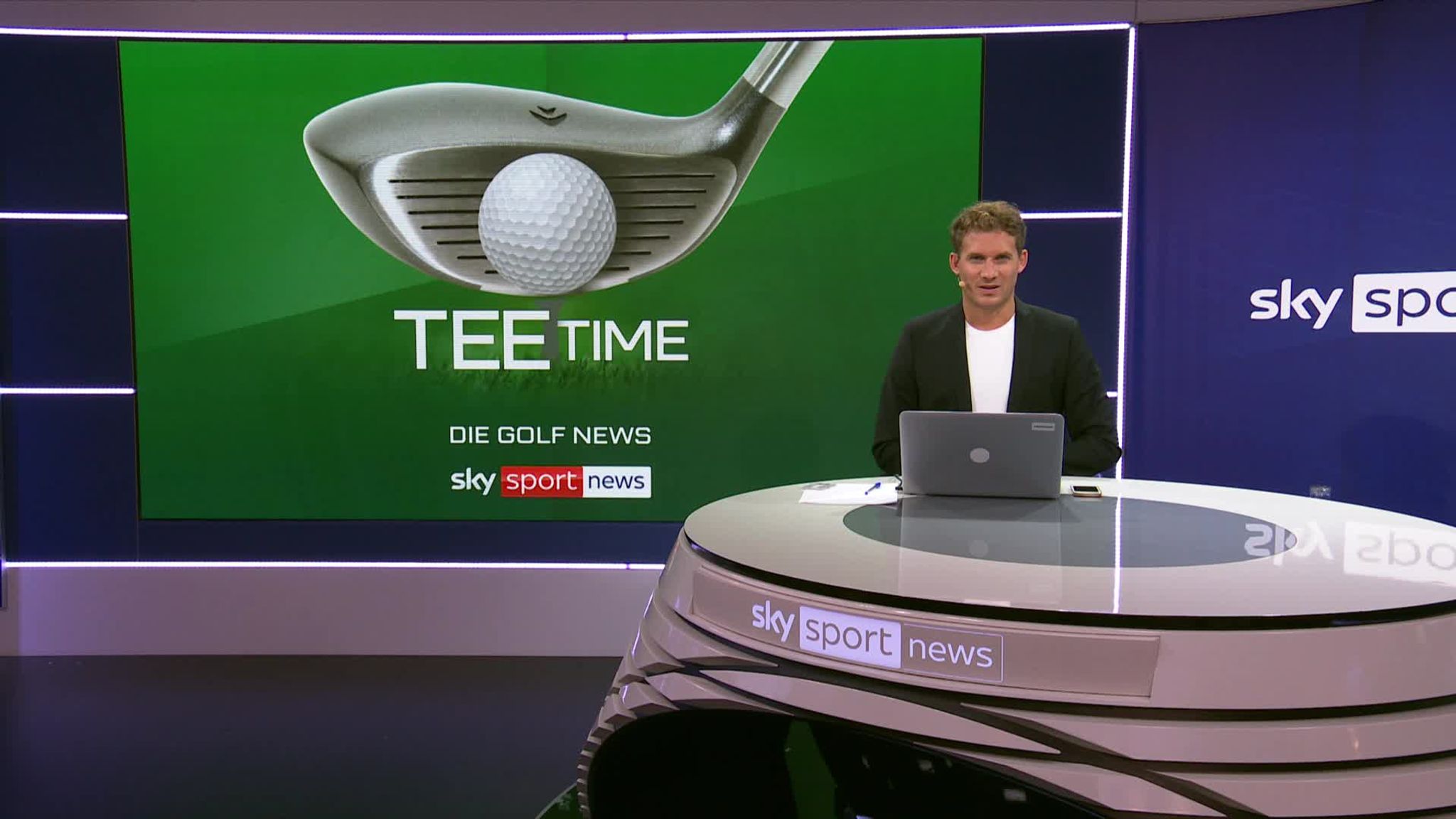 Golf Video Dustin Johnson vor Gewinn, English mit Fabel-Chip Golf News Sky Sport