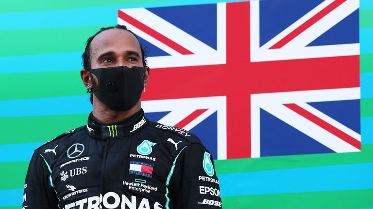 Lewis Hamilton gewinnt bereits das vierte Rennen in diesem Jahr.