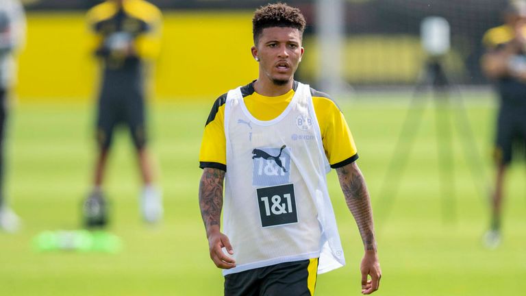 Jadon Sancho reist mit Borussia Dortmund mit ins Trainingslager.