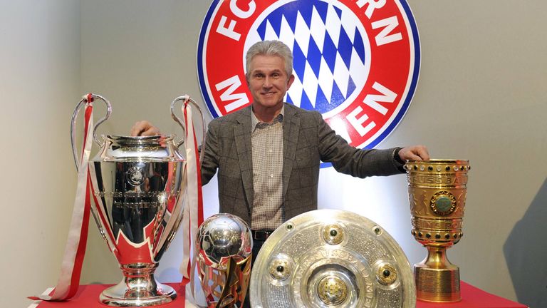 JUPP HEYNCKES: 2013 führte der Weltmeister von 1974 den FC Bayern zum ersten Triple der Vereinsgeschichte.