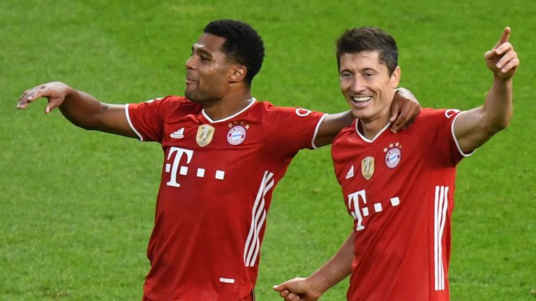 Serge Gnabry und Robert Lewandowski stellen einen neuen Torrekord in der Champions League auf.