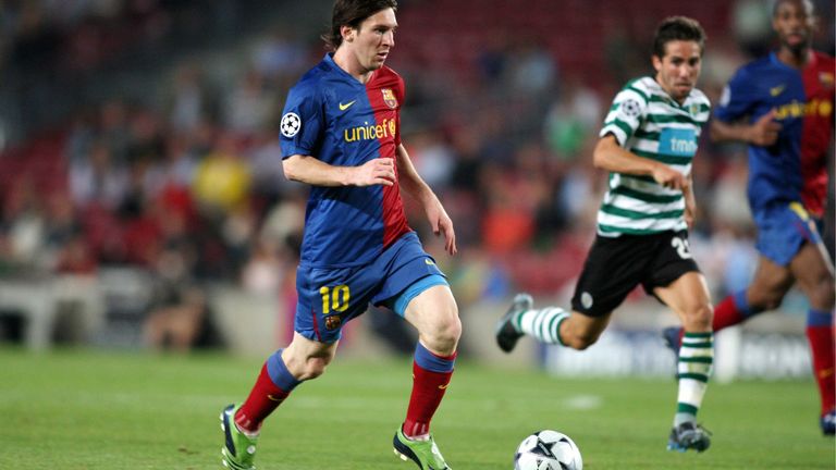 2008/2009: Lionel Messi (FC Barcelona): 9 Tore