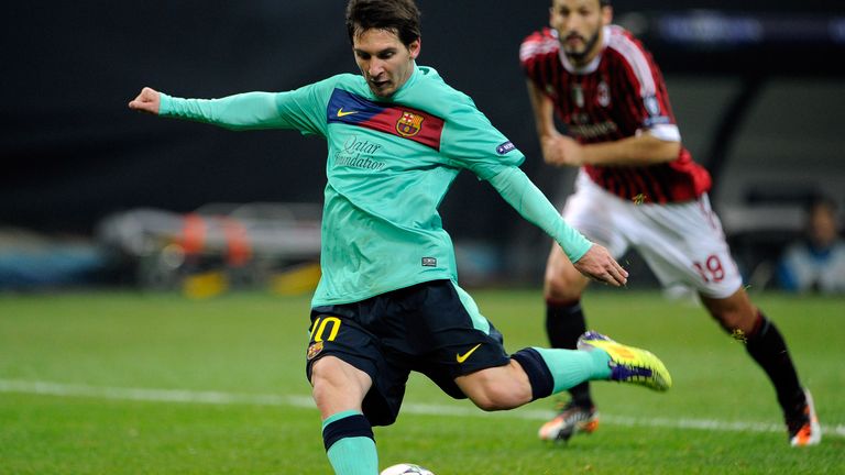 2011/2012: Lionel Messi (FC Barcelona): 14 Tore