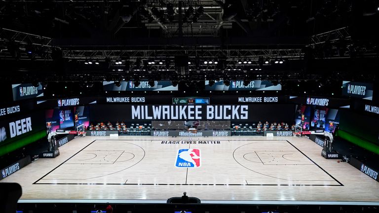 Aus Protest sind die Milwaukee Bucks nicht zu ihrem Playoff-Spiel angetreten.
