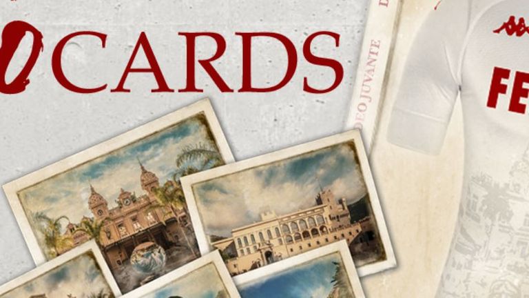 Die AS Monaco läuft in der kommenden Saison im Postkarten-Look auf. (Quelle: twitter @AS_Monaco) 