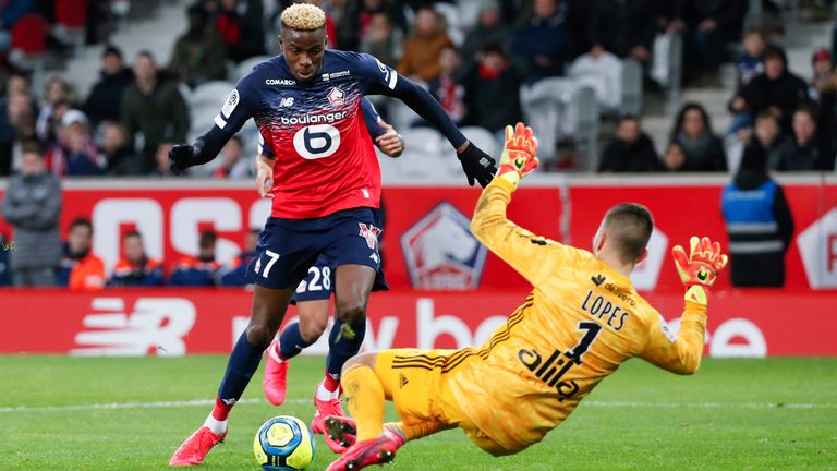 Victor Osimhen (wechselt diese Transferperiode von LOSC Lille zum SSC Neapel): 53 Mio €, +19,34 Mio €