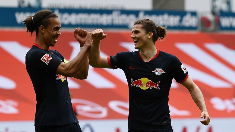 RANG 7: Leipzig sicherte sich in der Liga Platz drei und somit die erneute CL-Teilnahme. In der Bundesliga lief es für das Team um Julian Nagelsmann seit dem Bundesliga-Re-Start durchwachsen: Vier Siege, vier Remis & eine Niederlage in neun Spielen.