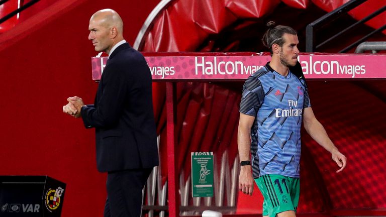 Haben nicht das beste Verhältnis: Zinedine Zidane und Gareth Bale (r.).