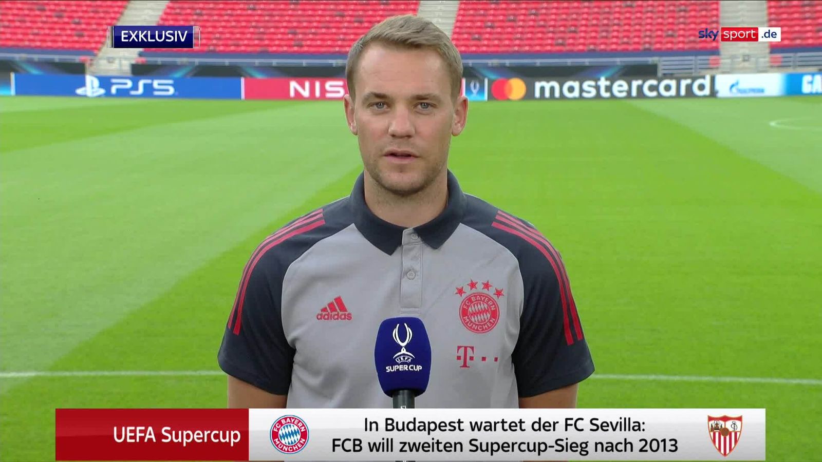 FC Bayern Video: Manuel Neuer über den Supercup gegen ...