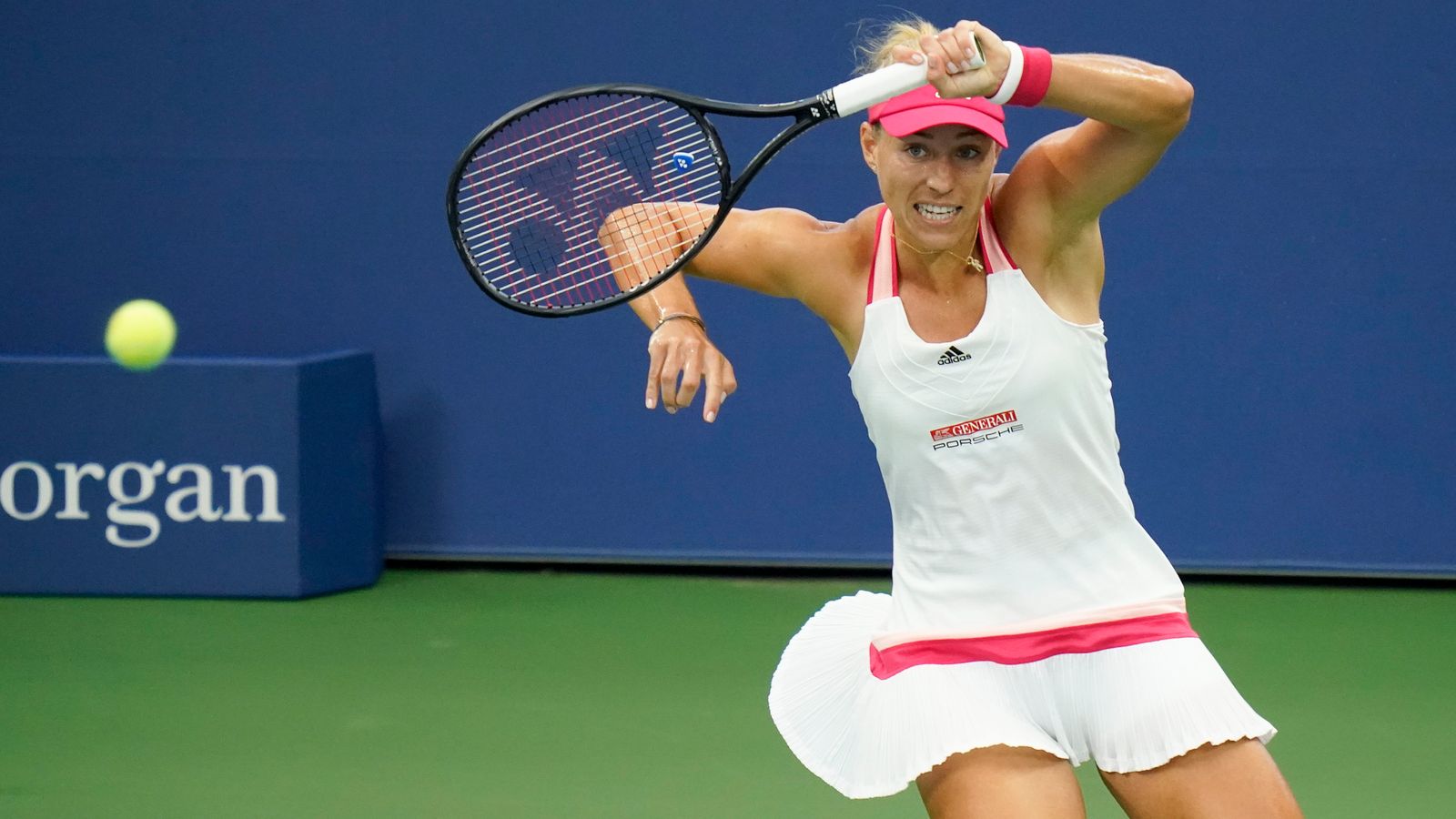 Angelique Kerber ist bei den US Open mit einem starken Auftritt ins Achtelf...