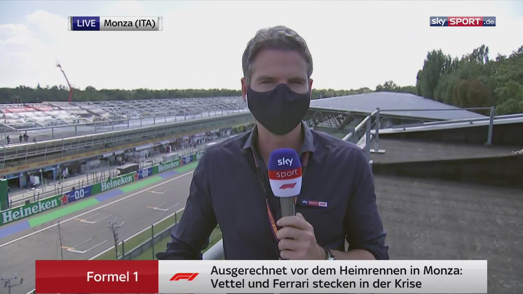 Formel 1 Video Sky Reporter über GP in Monza Formel 1 News Sky Sport