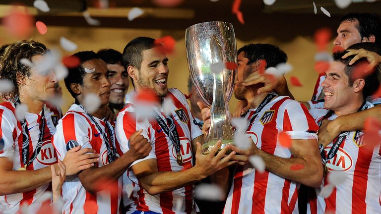 Saison 2010/2011: Inter Mailand gegen Atletico Madrid (0:2). Tore: Jose Antonio Reyes (0:1, 62. Min), Sergio Aguero (0:2, 83. Min). Austragungsort: Stade Louis II. Zuschauerzahl: 17.265. Datum: 27.08.2010. Uhrzeit: 20:45 Uhr.