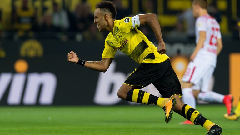 8: Pierre-Emerick Aubameyang (98 Tore für Borussia Dortmund)