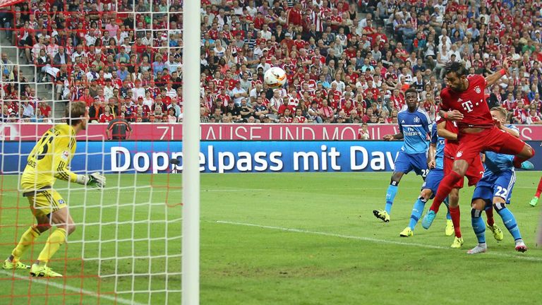 2015/16: Medhi Benatia für den FC Bayern gegen den HSV (5:0)