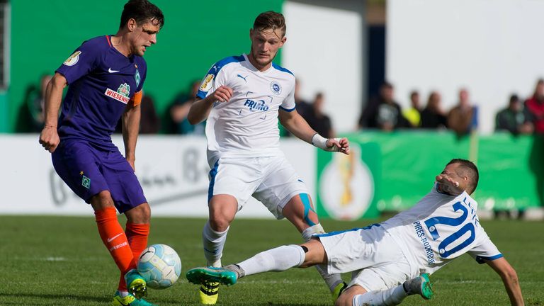 Werder Bremen: 2016/17 gegen SF Lotte (1:2)