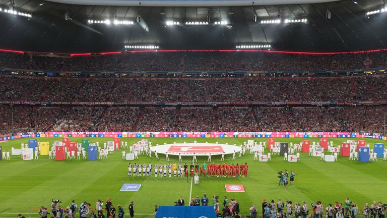Die Bundesliga geht in ihre 58. Saison und wird jährlich mit einer Eröffnungszeremonie gestartet.