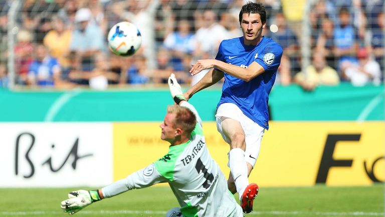 Borussia Mönchengladbach: 2013/14 gegen den SV Darmstadt (4:5 n.E.)