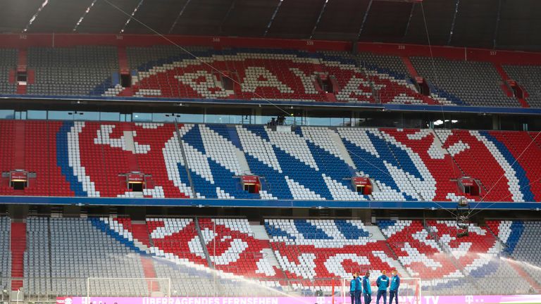 Normalerweise fasst die Allianz Arena 75.024 Fans.