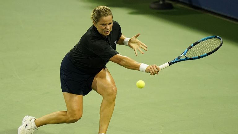 Kim Clijsters scheidet bei Grand-Slam-Comeback aus. 