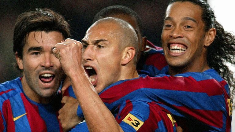FC Barcelona (2004-2006): Henrik Larsson (7) & Ronaldinho (10) - gemeinsame Erfolge: zweimal Meister, Champions-League-Sieger (2005/06).