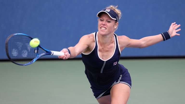 Laura Siegemund vertritt die deutschen Farben im Damendoppel-Finale der US Open.