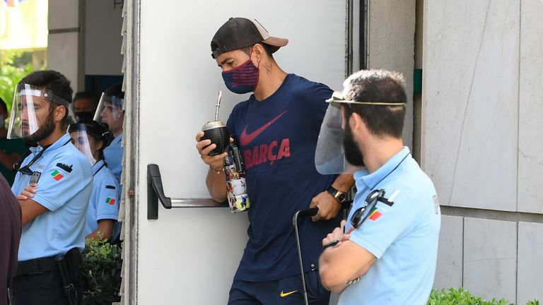 Luis Suarez hat Ärger mit der italienischen Polizei.