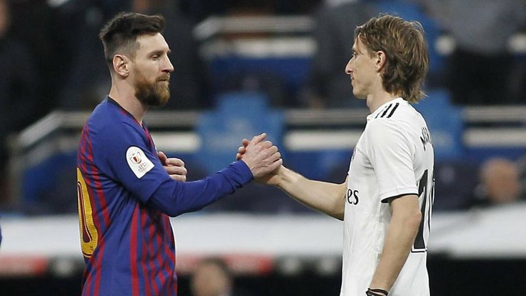 La Liga ohne "La Pulga"? Für Real-Star Luka Modric schwer vorstellbar.