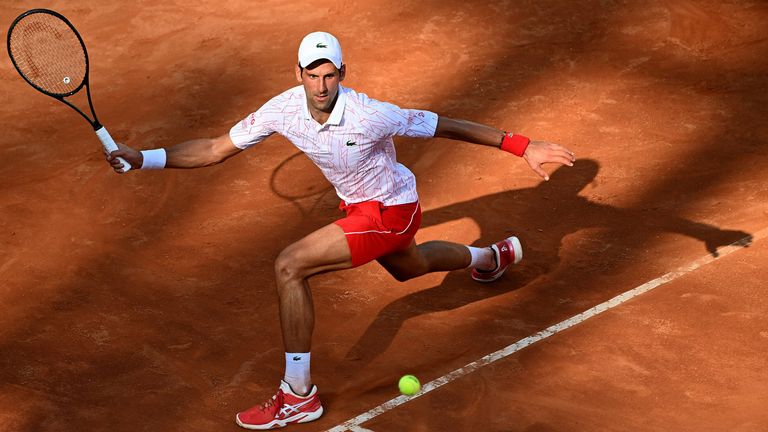 Novak Djokovic stand in seiner Karriere insgesamt 287 Wochen an der Spitze der Tennis-Weltrangliste.