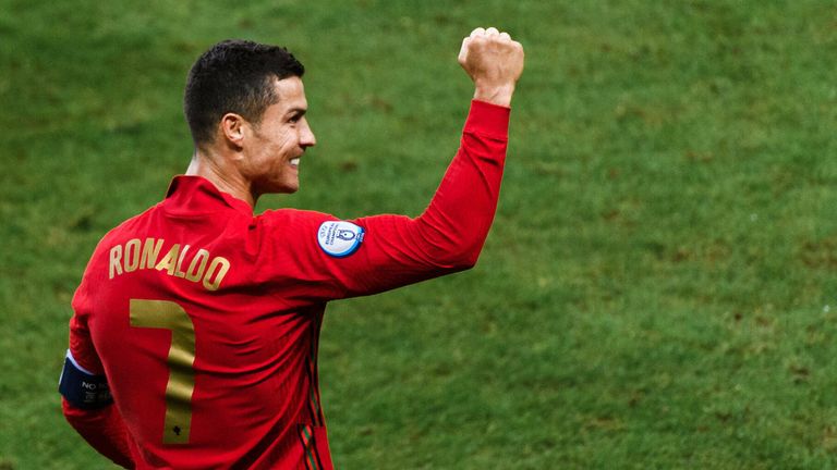 Cristiano Ronaldo (Portugal):  101 Tore in 165 Länderspielen  