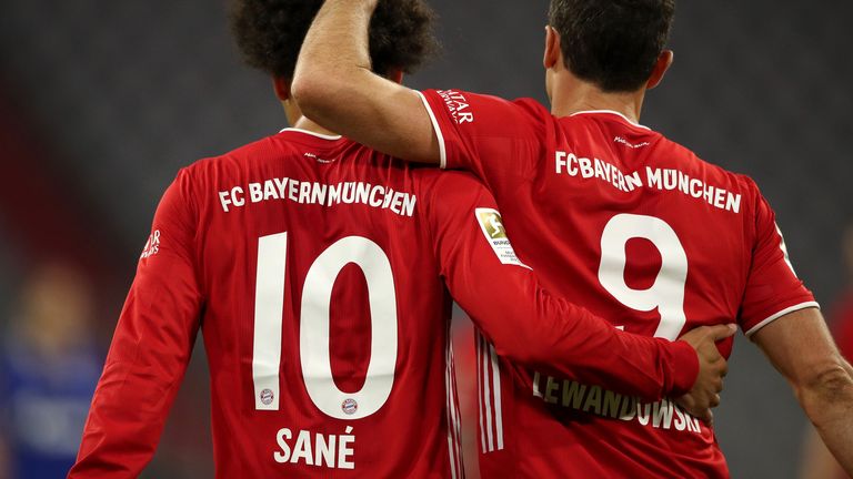 Leroy Sane erhält beim FC Bayern die Nummer zehn und tritt damit in die Fußstapfen von Arjen Robben.