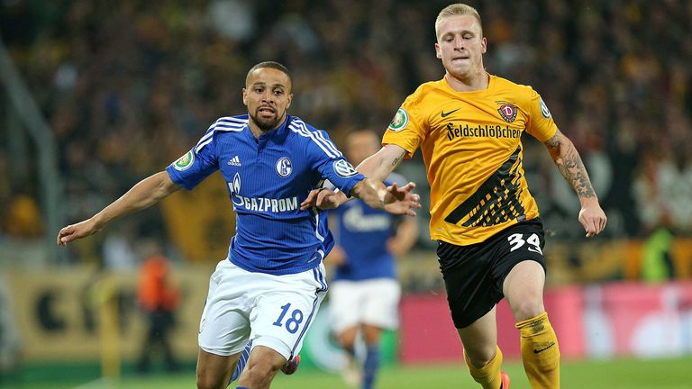 FC Schalke 04: 2014/15 gegen Dynamo Dresden (1:2)