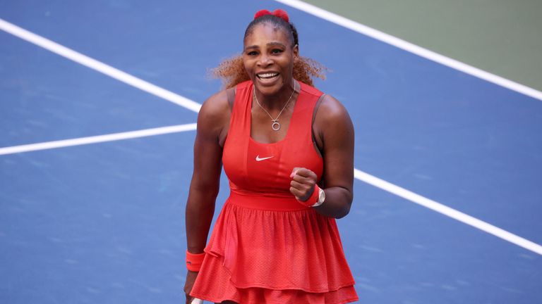 Serena Williams steht bei den US Open im Achtelfinale.