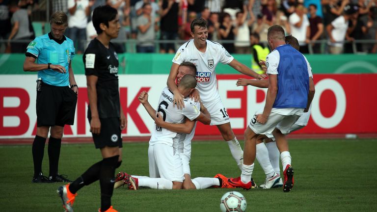 Eintracht Frankfurt: 2018/19 gegen den SSV Ulm (1:2)