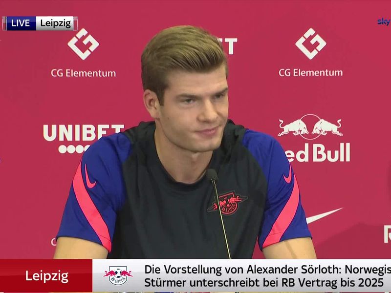 Rb Leipzig News Alexander Sorloth Wechselt Fur Rund 20 Millionen Fussball News Sky Sport