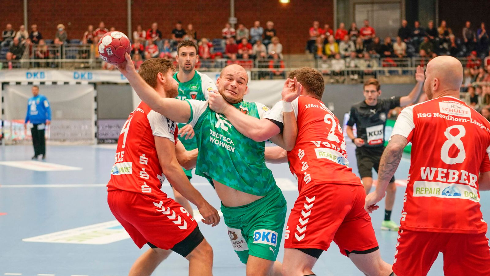 Handball News Füchse Berlin gewinnen gegen HSG Nordhorn-Lingen Handball News Sky Sport