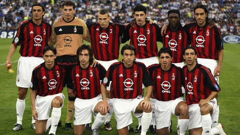 2003: AC Mailand.